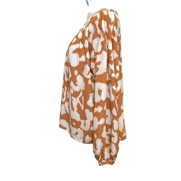 Elizabeth and James Boho Peasant Top Size Large - Picture 7 of 8